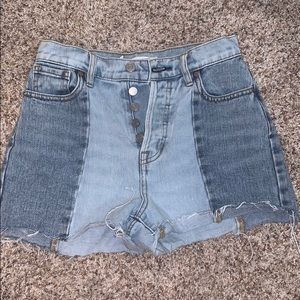 Pacsun High Rise Icon Shorts